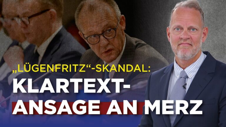 Mehr über den Artikel erfahren „Lügenfritz“-Skandal: Klartext-Ansage an Merz