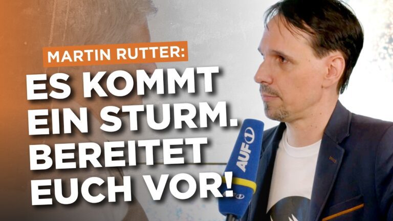 Mehr über den Artikel erfahren Martin Rutter: „Es kommt ein Sturm. Bereitet Euch vor!“