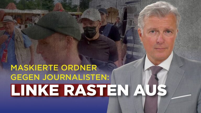 Mehr über den Artikel erfahren Maskierte Ordner gegen Journalisten: Linke rasten aus
