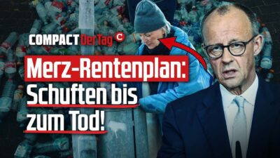 Mehr über den Artikel erfahren Merz-Rentenplan: Schuften bis zum Tod!💥