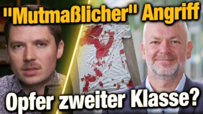 Mehr über den Artikel erfahren Messerangriff auf AfD-Politiker! „Mutmaßlich“ – Sind AfD-Opfer weniger wert?