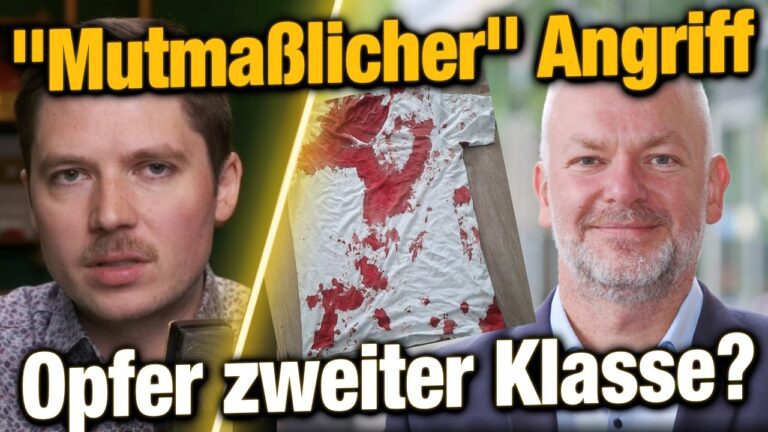 Mehr über den Artikel erfahren Messerangriff auf AfD-Politiker! „Mutmaßlich“ – Sind AfD-Opfer weniger wert?