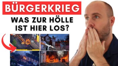 Mehr über den Artikel erfahren Nach Enthauptung: Nächste brutale Attacke + Bürgerkrieg auch in Schottland + Maaßen: Bürgerkrieg in DE