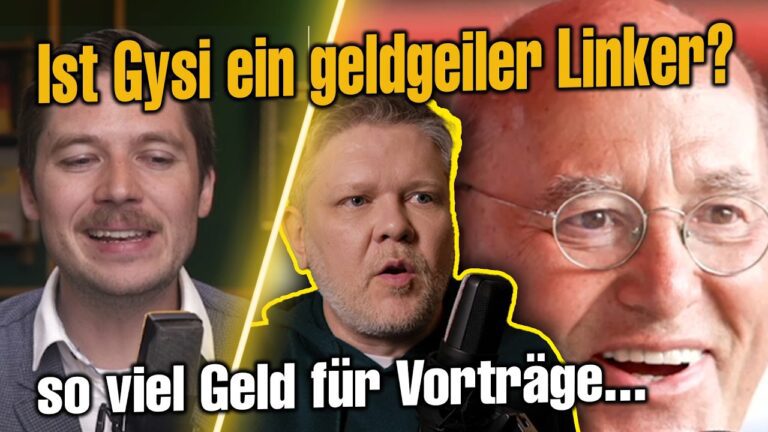 Mehr über den Artikel erfahren Nebeneinkünfte – Gysi hält 76 bezahlte Vorträge