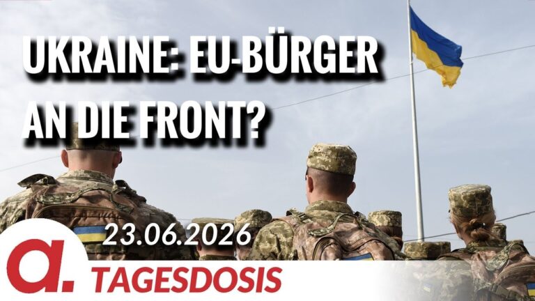 Mehr über den Artikel erfahren Neue Soldaten für den Ukraine-Krieg? | Von Claudia Töpper | Apolut