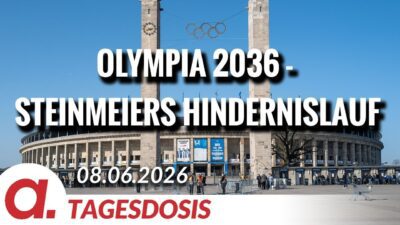 Mehr über den Artikel erfahren Olympia 2036 – Steinmeiers Hindernislauf | Von Paul Clemente | Apolut