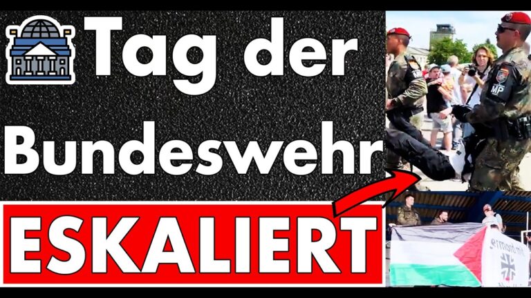 Mehr über den Artikel erfahren Pali-Mob drangsaliert Bundeswehr – Zivilisten zerren sie vom Panzer! KSK+Kinder=Kommandobilder?