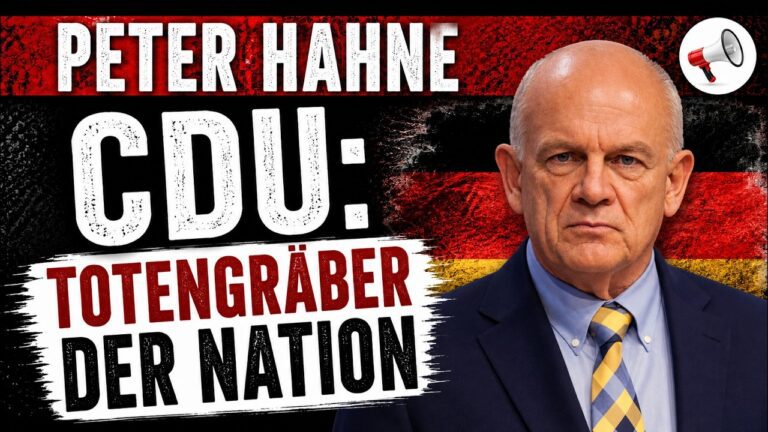 Mehr über den Artikel erfahren Peter Hahne rechnet ab: Die CDU zerstört das Land, der Wahnsinn des Friedrich Merz und die Medien