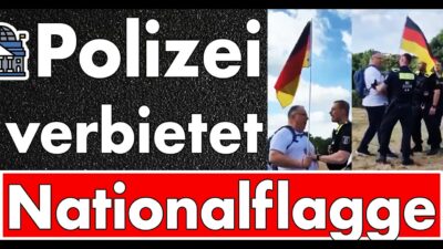 Mehr über den Artikel erfahren Polizei verbietet 🇩🇪-Fahne vor dem Reichstag! Eskalation innen & außen! Angst vor Schwarz-Rot-Gold