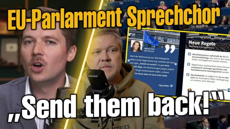 Mehr über den Artikel erfahren Rechte im EU Parlament rufen „schickt sie heim!“ @matthiasmeinung