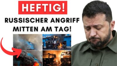 Mehr über den Artikel erfahren Russischer Angriff mitten am Tag + Ukraine greift GEZIELT grösstes AKW in Europa an!