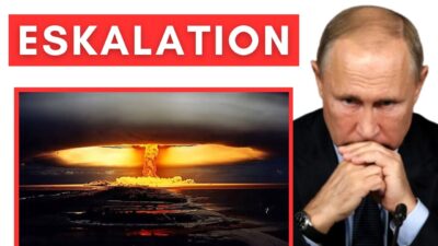 Mehr über den Artikel erfahren Russland droht mit Atombombe + Frankreich trainiert Atomangriff auf Russland!
