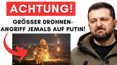 Mehr über den Artikel erfahren Selensky mit Rekord-Angriff + Krim ruft Notstand aus + Ukraine startet Sommer-Offensive!