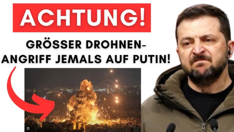 Mehr über den Artikel erfahren Selensky mit Rekord-Angriff + Krim ruft Notstand aus + Ukraine startet Sommer-Offensive!