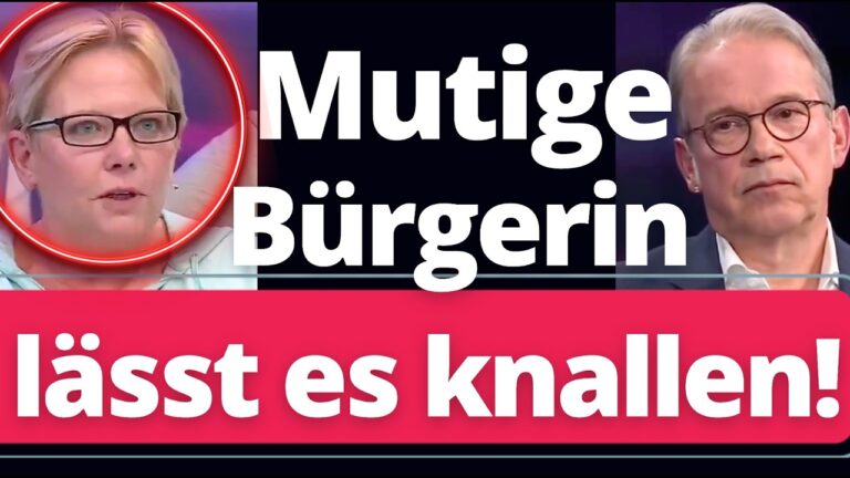 Mehr über den Artikel erfahren Sensationell: Mutige Thüringerin knallt SPD-Minister die Wahrheit um die Ohren!