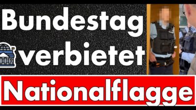 Mehr über den Artikel erfahren Skandal im Bundestag: AfD-Abgeordnete schwenken Deutschlandfahne – Polizei rückt an