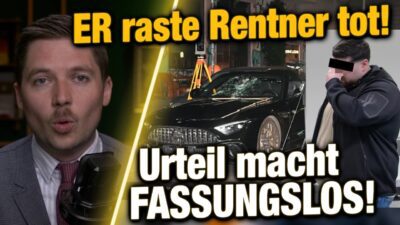 Mehr über den Artikel erfahren Skandal-Urteil! Bewährung und 2,5 Jahre Führerscheinsperre! Er hat einen Rentner totgerast!