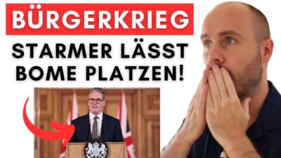 Mehr über den Artikel erfahren Starmer tritt zurück & befielt letzten Angriff auf Putin: Grösster britischer Langstreckenangriff!