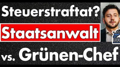 Mehr über den Artikel erfahren Steuerhinterziehung? Staatsanwaltschaft ermittelt gegen Grünen-Chef Banaszak wg. Zweitwohnsitzsteuer