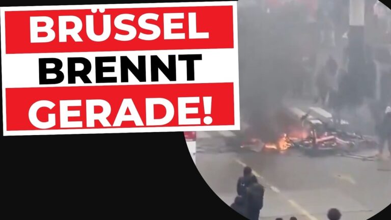 Mehr über den Artikel erfahren Straßenschlachten… BRÜSSEL BRENNT!