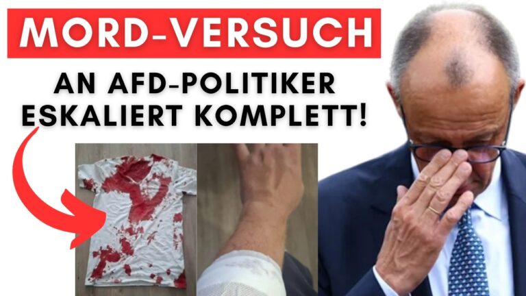 Mehr über den Artikel erfahren Linke erstellen Shopping-Seite mit blutverschmierten T-Shirt & behaupten, Mord-Versuch ist fake!