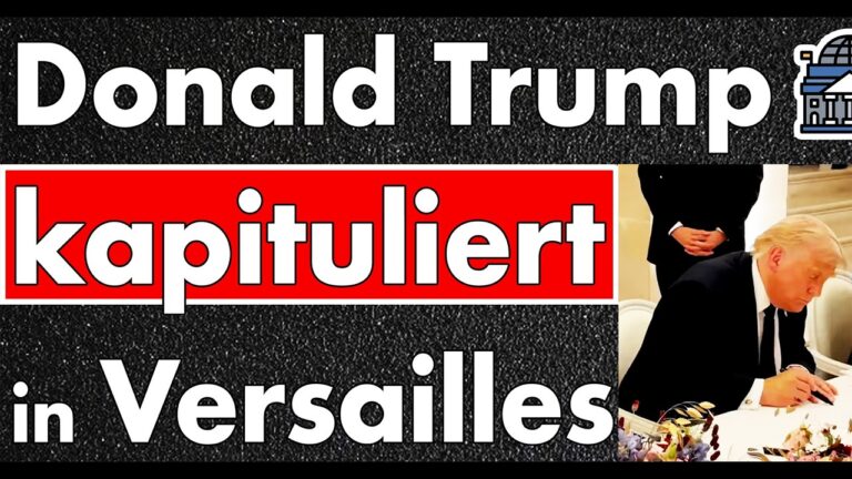Mehr über den Artikel erfahren Trump kapituliert in Versailles! Historische US-Niederlage – Iran-Situation schlechter als zuvor