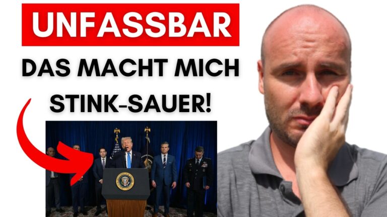 Mehr über den Artikel erfahren Trump stoppt Friedensdeal in letzter Sekunde + Angriffe von Iran & USA + Iran Präsident tritt zurück?