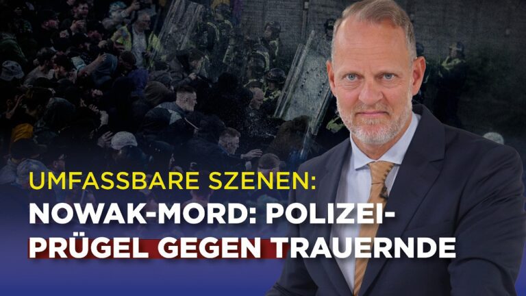 Mehr über den Artikel erfahren Umfassbare Szenen: Nowak-Mord: Polizei-Prügel gegen Trauernde