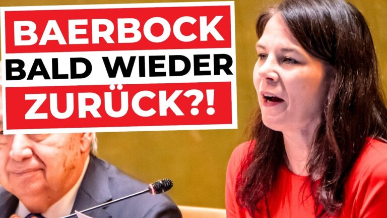 Mehr über den Artikel erfahren UN-KLATSCHE: BAERBOCK KOMMT ZURÜCK: Albtraum für Steuerzahler | Außenpolitik Deutschland