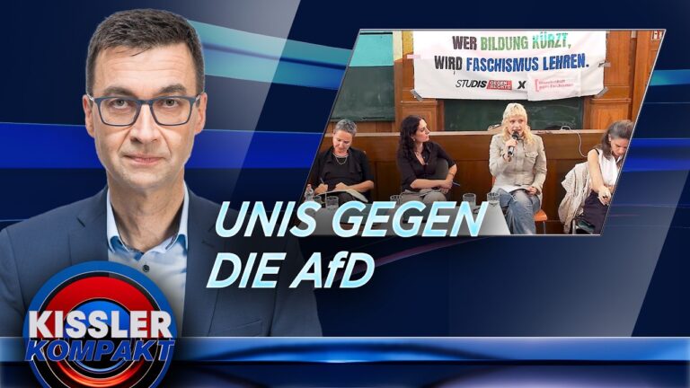 Mehr über den Artikel erfahren Unis gegen rechts: Hochschulen wollen AfD-Siege verhindern | Kissler Kompakt