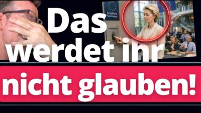 Mehr über den Artikel erfahren Vor wenigen Minuten: Von der Leyen dreht „Fußvolk“ die Klimaanlage im EU-Gebäude ab!
