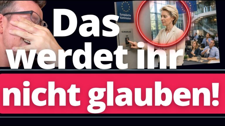 Mehr über den Artikel erfahren Vor wenigen Minuten: Von der Leyen dreht „Fußvolk“ die Klimaanlage im EU-Gebäude ab!