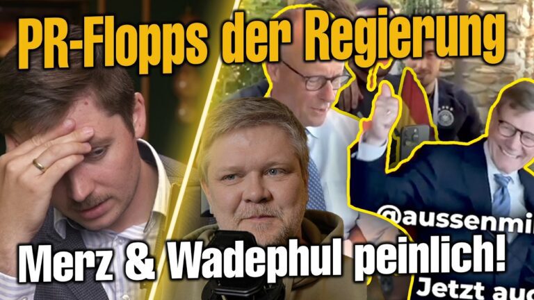 Mehr über den Artikel erfahren Wadephul und Merz blamieren sich in Social-Media @matthiasmeinung