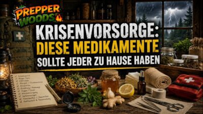 Mehr über den Artikel erfahren Was gehört wirklich in eine gut vorbereitete Hausapotheke? – PrepperWoods#11
