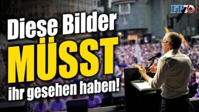 Mehr über den Artikel erfahren 70 Jahre FPÖ! Was in der Wiener Innenstadt passiert ist, macht sprachlos💙🇦🇹!