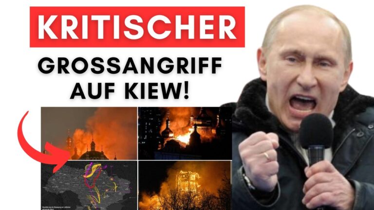 Mehr über den Artikel erfahren Wichtigste Kirche der Ukraine in Flammen + Selensky mit Tränengas gegen EIGENE Bevölkerung!