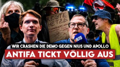 Mehr über den Artikel erfahren Wir haben die Antifa konfrontiert und das ist passiert