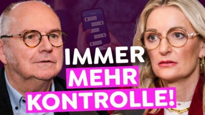 Mehr über den Artikel erfahren Wir steuern auf totale Kontrolle zu! Ferdinand Wegscheider und Monika Gruber | Die Gruaberin