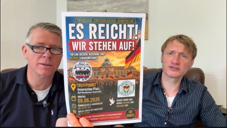Mehr über den Artikel erfahren Wochenrückblick, völlig irre! Demoaufruf am Schluss!