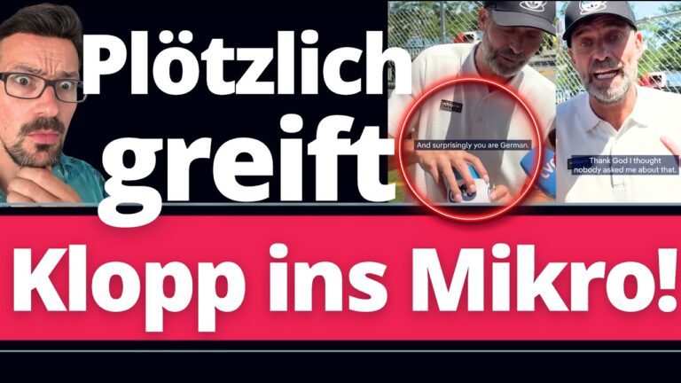 Mehr über den Artikel erfahren Wütender Jürgen Klopp bricht Interview mit ÖRR ab!