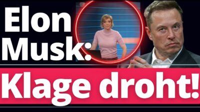 Mehr über den Artikel erfahren ZDF in Panik: Erste Anzeigen krachen rein! ELON MUSK Klage droht!