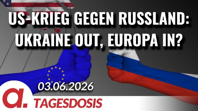 Mehr über den Artikel erfahren Zieht Europa für die USA in den Krieg gegen Russland? | Von Tilo Gräser | Apolut