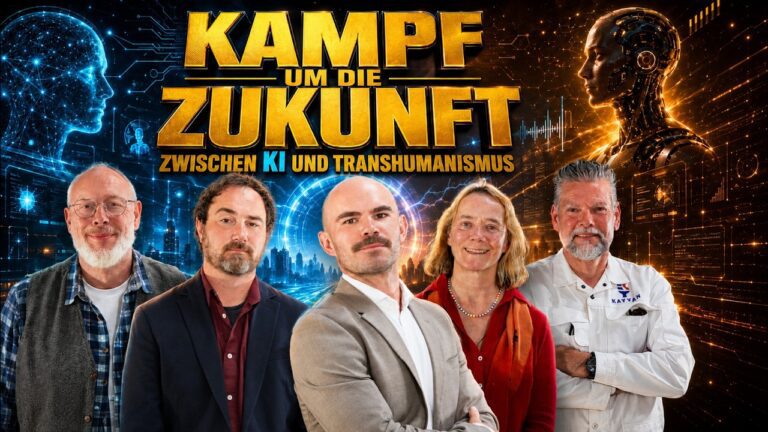 Mehr über den Artikel erfahren Zwischen KI und Transhumanismus – NuoViso Talk mit Kayvan Soufi-Siavash, Frank Köstler, U. Granögger