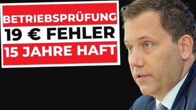 Mehr über den Artikel erfahren 15 JAHRE KNAST: Die brutale Jagd auf den Mittelstand! | Abgabenordnung § 370