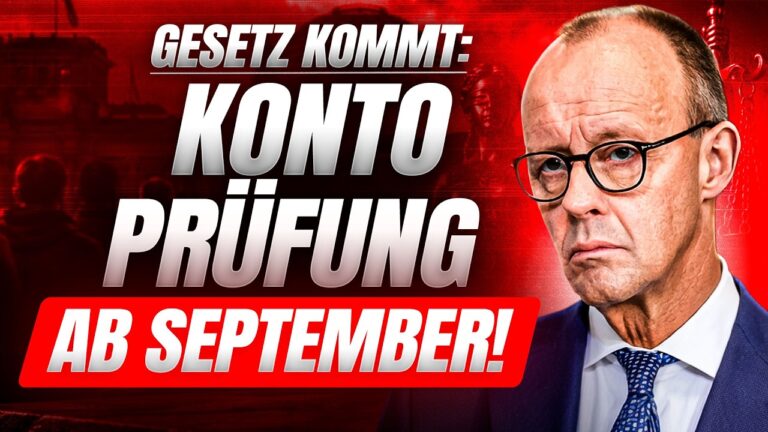 Mehr über den Artikel erfahren AB SEPTEMBER: NEUES GESETZ ZUR KONTO PRÜFUNG! Bist DU betroffen?!