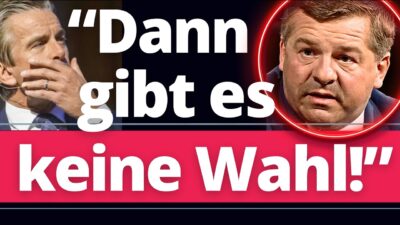 Mehr über den Artikel erfahren ACHTUNG: Schulze will Wahlniederlage NICHT anerkennen und Ministerpräsidentenwahl BLOCKIEREN!