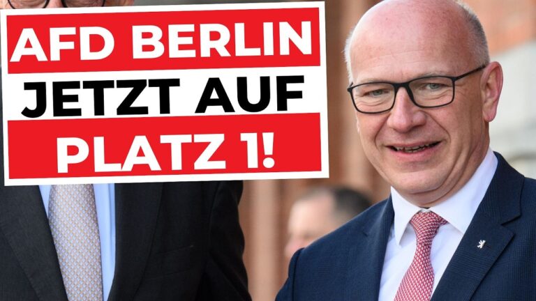 Mehr über den Artikel erfahren AfD auf Platz 1: AfD schockt das linke Berlin (Platz 1!) | Abgeordnetenhauswahl & Berlin Wahl 2026