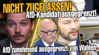 Mehr über den Artikel erfahren AfD-Politiker werden von Wahlen ausgeschlossen