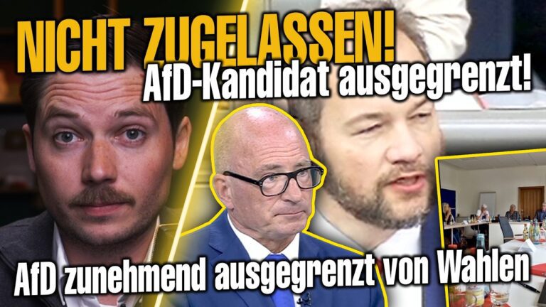 Mehr über den Artikel erfahren AfD-Politiker werden von Wahlen ausgeschlossen