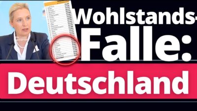 Mehr über den Artikel erfahren Alice Weidel offenbart den Vermögensschock!